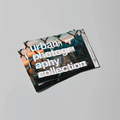 A Size - Stapled Booklet - Short Edge